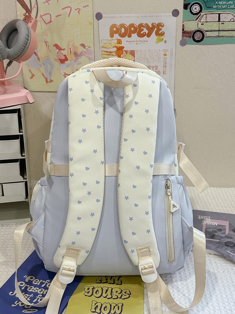 Girls School Backpack With Durable Nylon Fabric And 10in Laptop Pocket For Teens