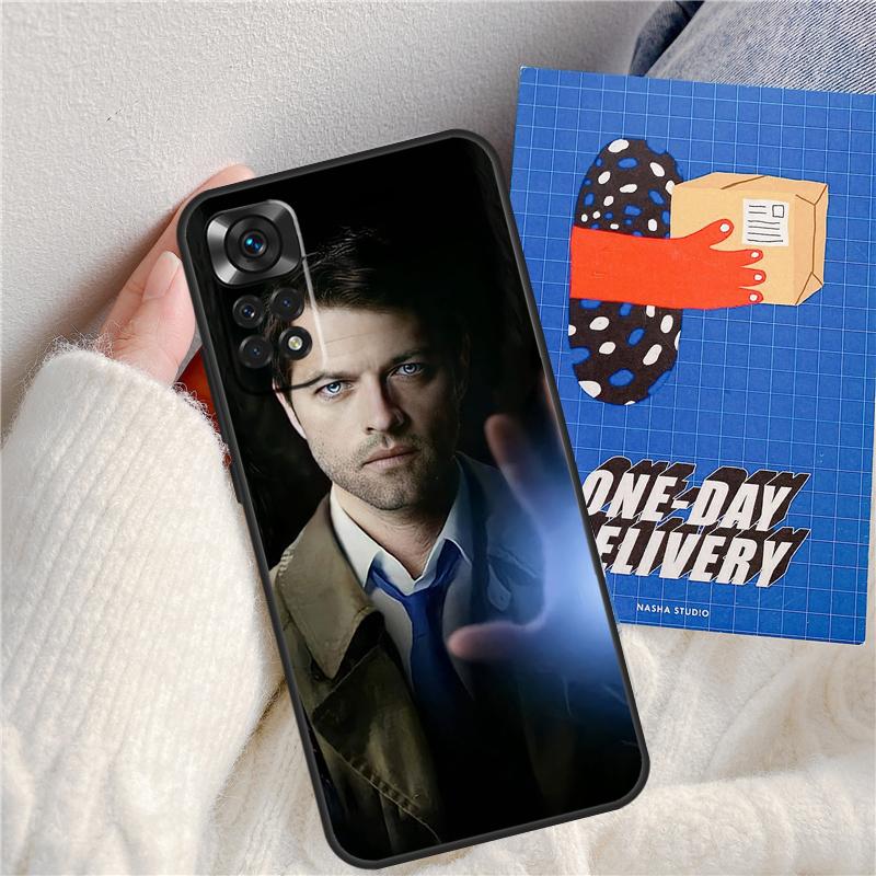 Supernatural Castiel Angel Funda For Xiaomi Redmi Note 13 Pro 14 9 10 11 12 9S 10S 11S 12S Redmi 13C 10C 12C 14C Case