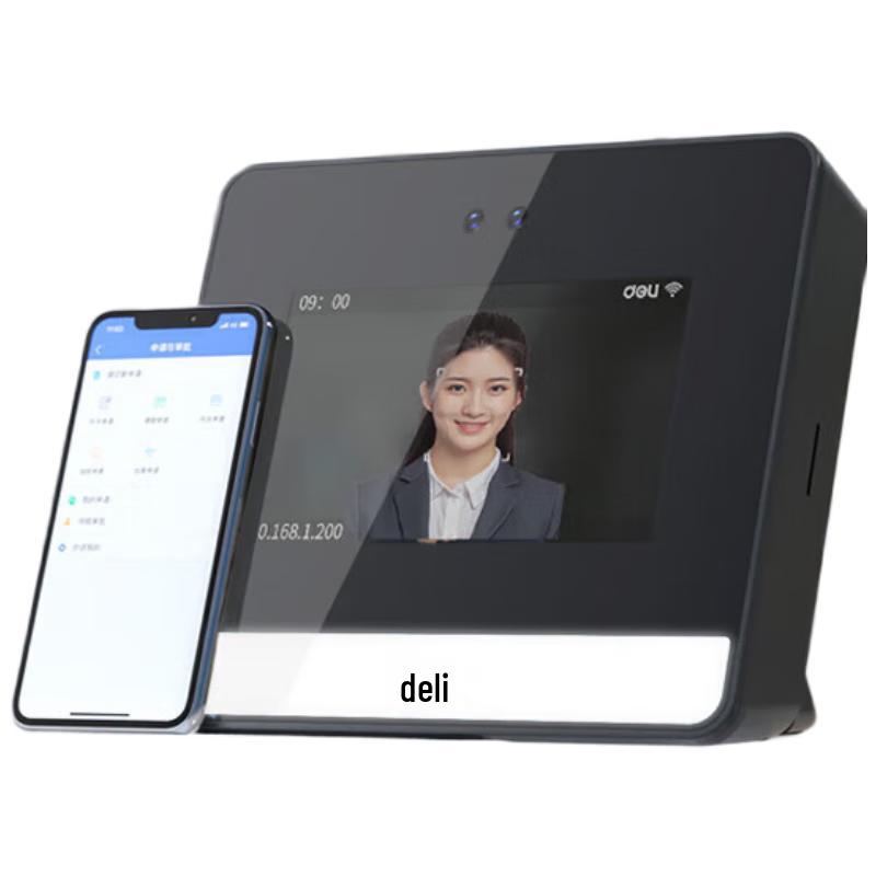 

Deli DL-D5S Smart Face Recognition Attendance Machine CN plug (adapter included)