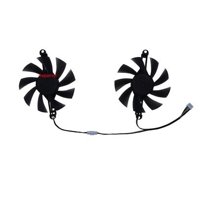 2Pcs/Set,GPU Video Cooler,Graphics Card Fan,FL8015 12VB,FL801512VB,For AMD MLLSE RX 6600M 8GB,For MLLSE RX 580 8GB Gaming GDDR5