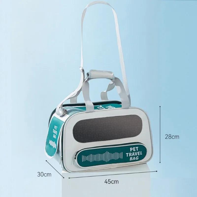 Pet Carrier Cat Breathable Pet Backpack Outdoor Cat Bag Camping Kitten Bag