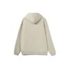 Li Ning Sports Fashion Series Embroidered Logo Fleece Pullover Sweatshirt Unisex Sweatshirt Oyster-Gray AWDRD42-6