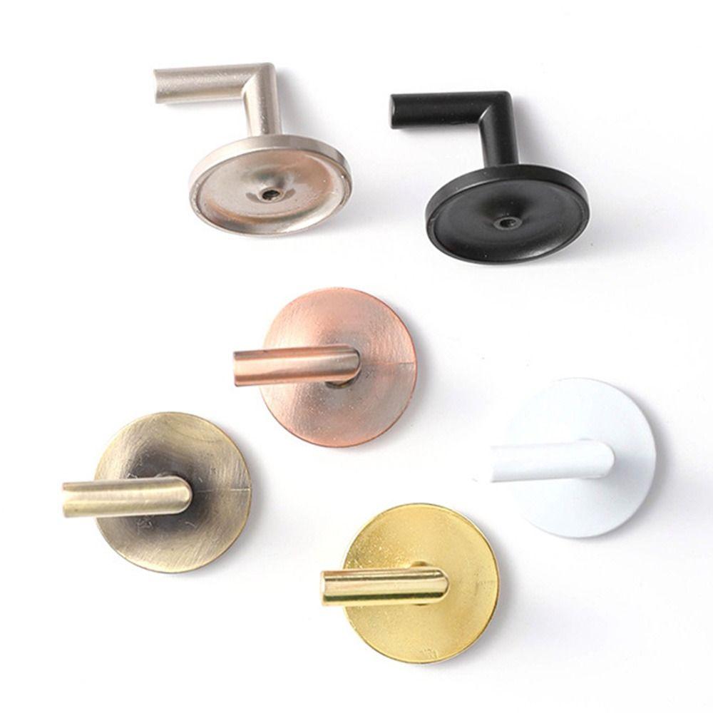 2 Stück Retro Modern Praktische Montierte Metallhaken Wandhänger Vorhang Raffhalter Vorhanghalter