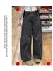 Women's Army Green High-Waisted Wide-Leg Cargo Pants - Petite, Loose-Fit, Slimming, Casual Spring 2026 Style
