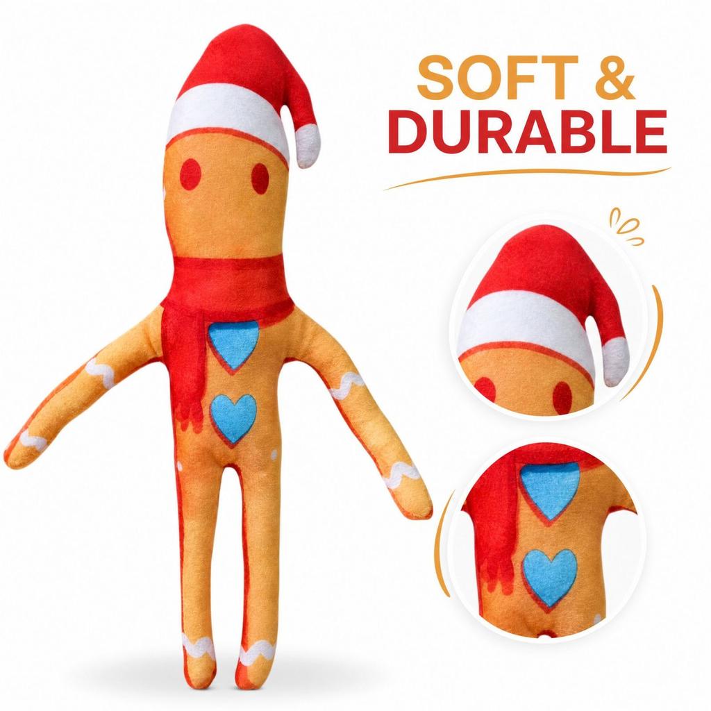 Plush Stuffed Animal, Cute Soft Toy for Christmas Tree Decoration and