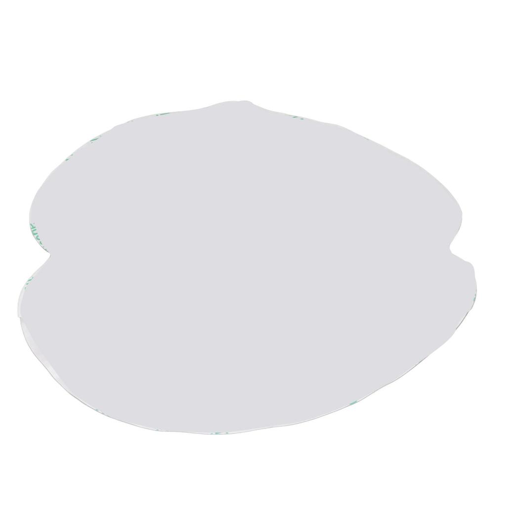 Heart Shaped Silicone Foam Dressing Bordered Waterproof Wound Bandage 18x18cm/7.09x7.09in for Pressure Ulcer