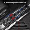 2026 Heißer Autoaufkleber Auto Kohlefaser Türschwellen-Schutzaufkleber für KIA sportage ceed sorento cerato optima picanto rio soul