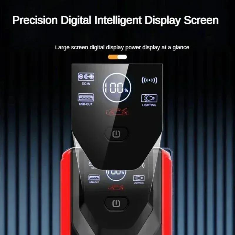 12v Portable Car Jump Starter 28000mAh Automotive Battery Charger Power Bank Booster For Car Starting
