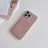 Luxury Solid Color Wallet Card Slot Hard PC Shockproof Phone Case For iPhone 16 Pro Max 14 11 12 13 15 Pro Max Bumper Back Cover