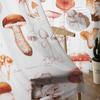 Vintage Pilz Herbst Transparente Vorhänge für Kinderzimmer Wohnzimmer Voile Fenstervorhänge Tüll Vorhänge