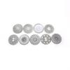 1Pc Laboratory Diamond Cutting Disc 22Mm X 0.2Mm 2.35Mm Shank Perforated Rotary Grinding Wheel For Precision Lab Use