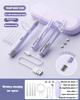 LED Ear Wax Removal Tool Kit USB Rechargeable Stainless Steel Soft Silicone Tips Portable Storage Box For Home Daily Cleaning