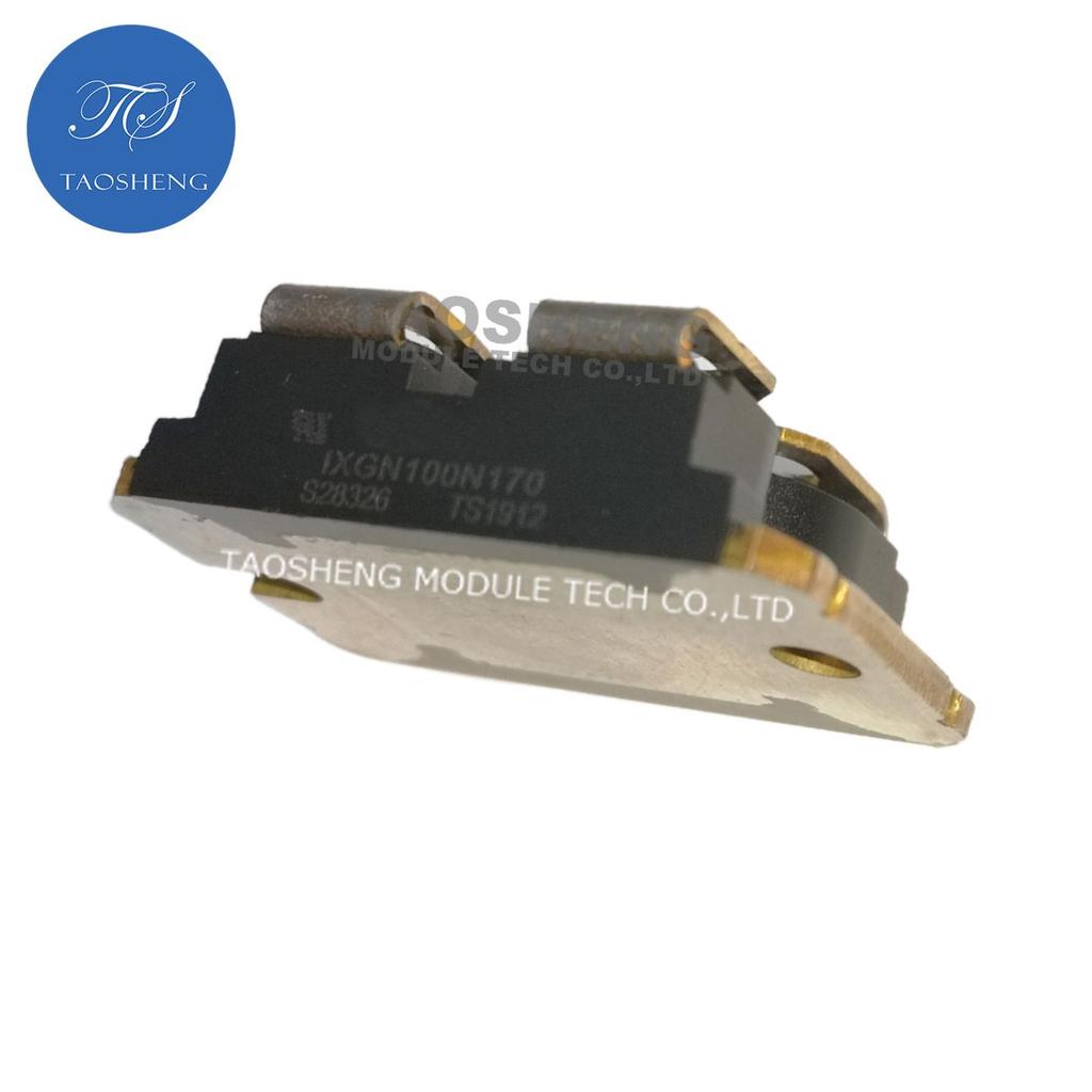 1PCS IXGN100N170 SOT-227B New and Original MOS Transistor (TAOSHENG) MODULE #TS424