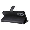 For OnePlus Nord CE4 Lite 5G/Oppo K12x 5G (China) Case Solid Color Leather Mobile Cover Wallet Stand with Strap