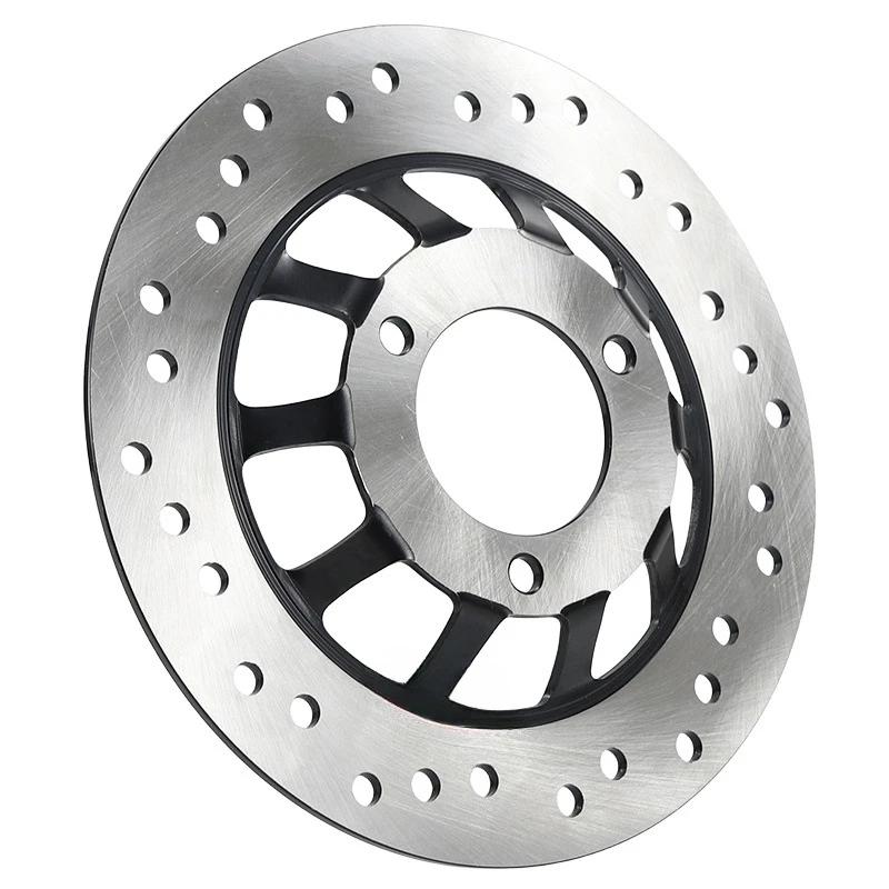 Rotor de disque de frein de moto 220MM-58MM 3 trous compatible avec les pièces de rechange ATV Électrique
