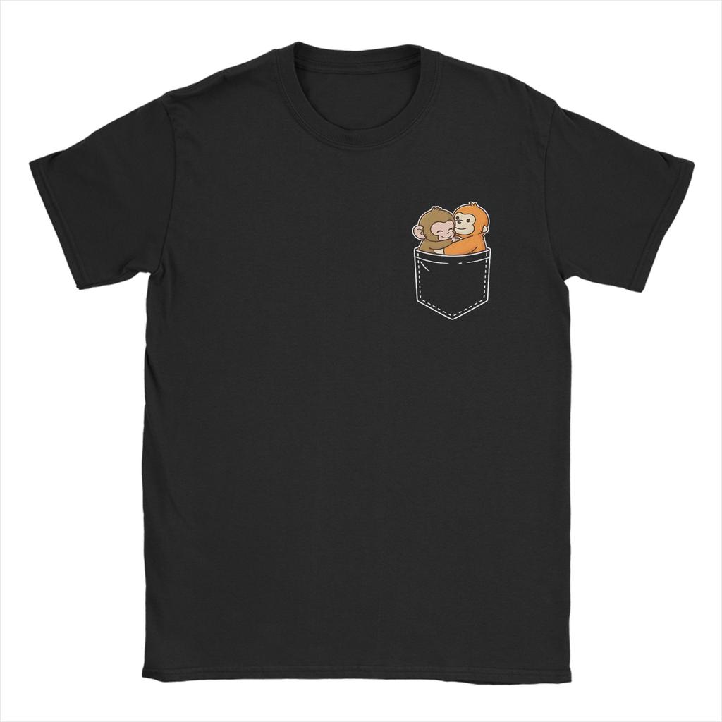 2026 New Baby Monkey Punch Cotton Causal TShirt for Unisex Summer Vintage T Shirts O Neck Novelty Tees Oversize Wholesale Tops