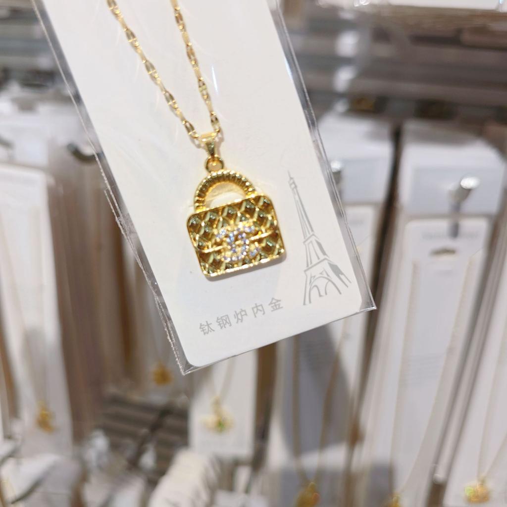 Titanium Steel Necklace, Necklace, Xiaoxiangfeng Necklace, Jewelry Necklace.