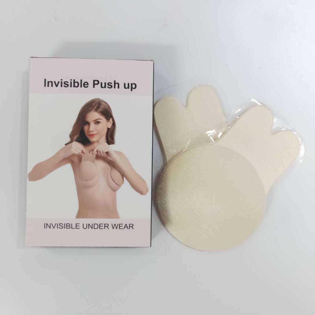 Bunny Ear Push-Up Silicone Nipple Covers & Strapless Bra