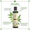 Khadi Natural Neem Sat Shampoo 210ml Pack of 1 for Thick, Strong, Nourished Hair, Sulphate & Paraben Free