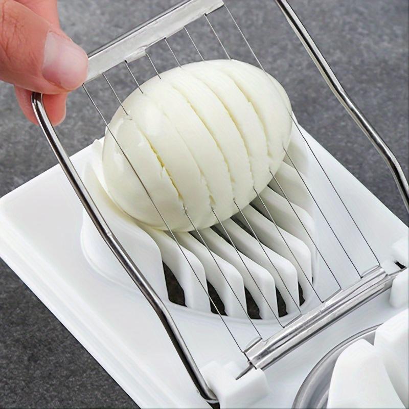 Home Multifunctional Egg Slicer, Boiled Egg Slicer, Two-piece Egg Slicer/divider/egg Slicer/vegetable Slicer, Kitchen Small Tool