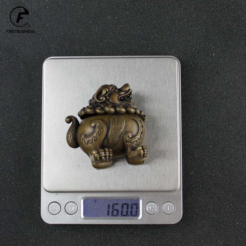 Retro copper big lion Incense Burners animals Incense Holder Incense Burner Sandalwood Censer Home Office Decor Decoration Craft