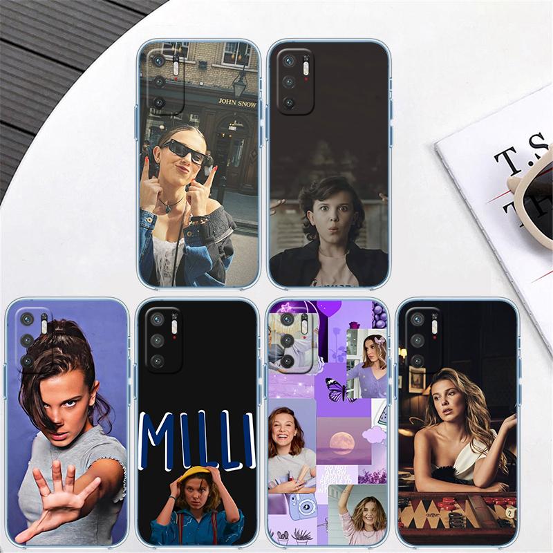 RP48 Millie Bobby Brown Case for Motorola Moto E13 E15 E20 E22 E22I E22S E30 E32 E40 E7 E7I G Plus Power Play Stylus G22 G14