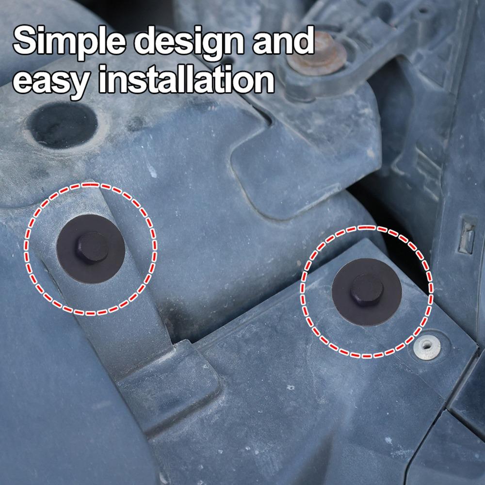 Car Fender Bumper Screws Black Metal Self Tapping Screw Fastener Retainer Clips for BMW E46 E90 F30 F10 Mercedes Benz W204 W212