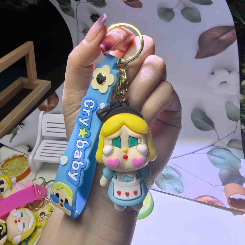 Crybaby Dreamy Crying Baby Keychain Bag Pendant Car Pendant Trendy Play Male Girlfriend Gift