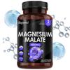 Pure Magnesium Malate Capsules, 1000 Mg Per Serving, Provide Bone Support and Are Easily Absorbed.
