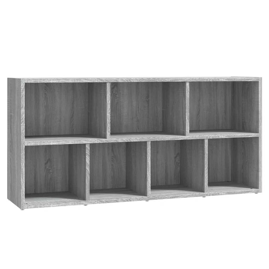 Bookshelf Gray Sonoma 50x25x106 Cm