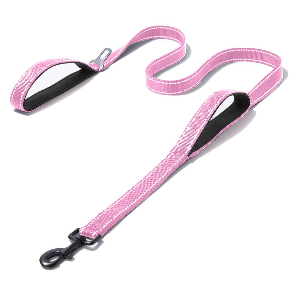 Double Layer Explosion-Proof Reflective Dog Leash - Shock-Absorbing, Thickened Pet Leash