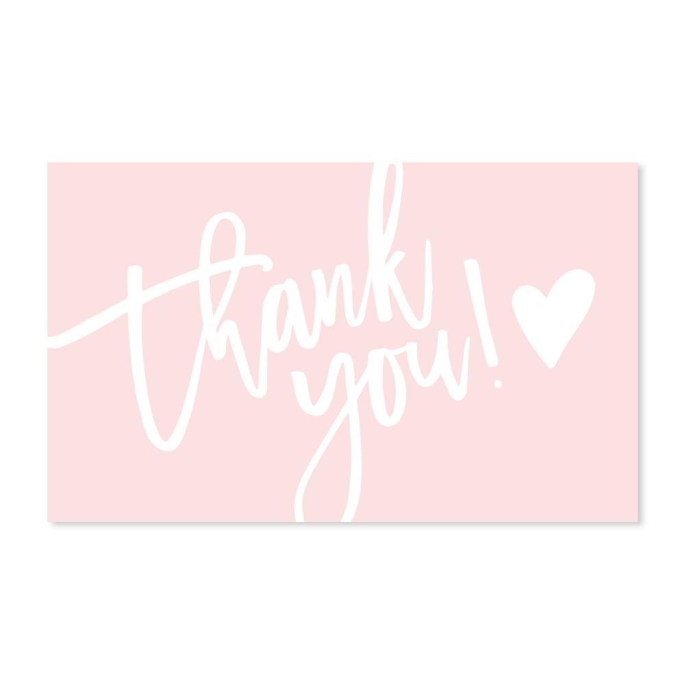 30Pcs/Pack Thank You Card Party Gift Shopping Purchase Thanks Greeting Cards Appreciation Card For Sellers