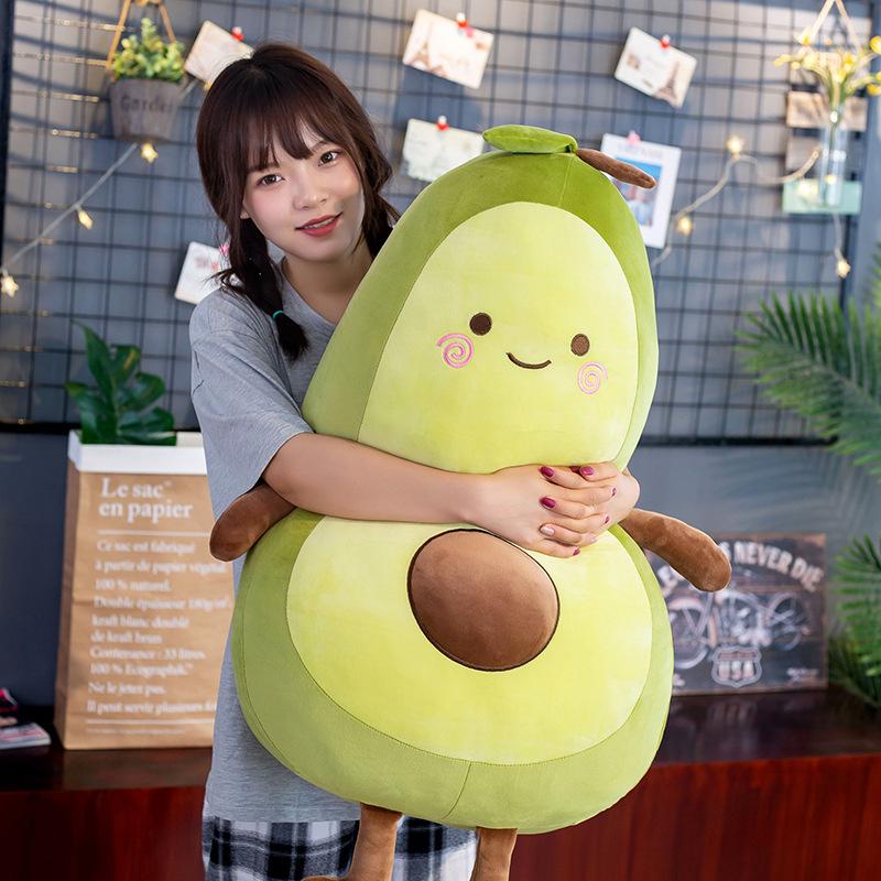 Fruit Doll Avocado Plush Toy Creative Same Doll Sleeping Pillow