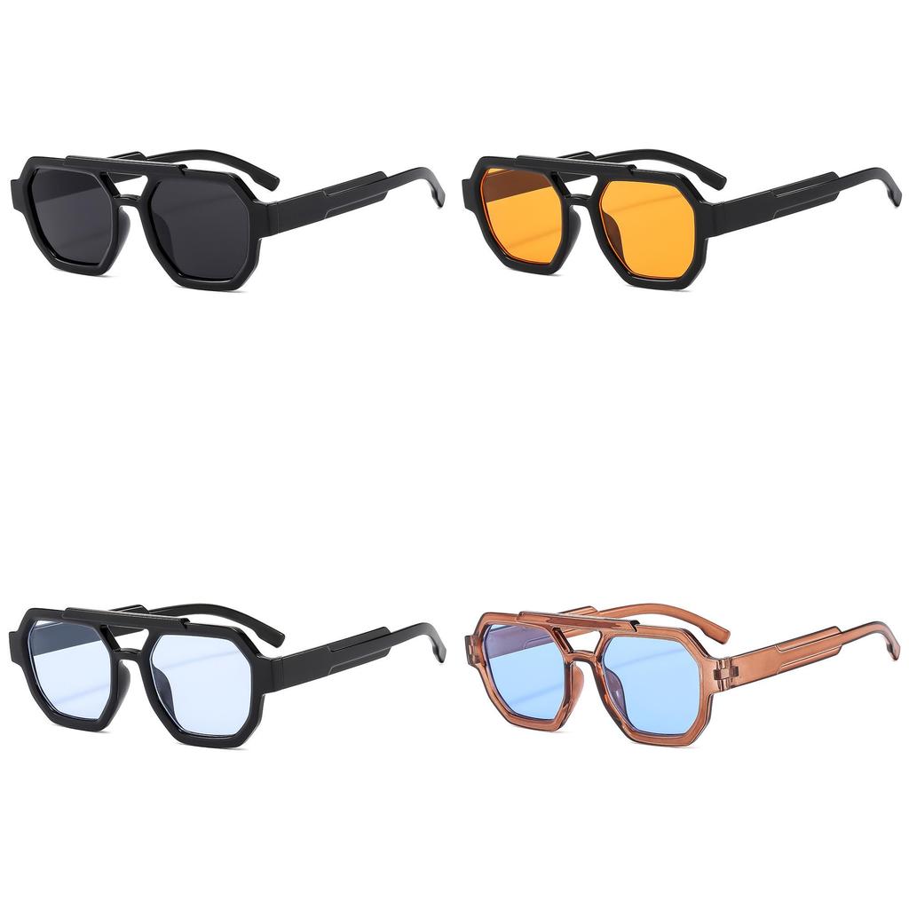 Vintage Square Frame Sunglasses For Men Women Uv400 Nonpolarized Outdoor Sport