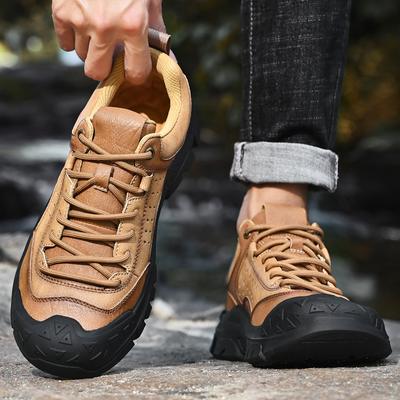 2024 Módní Pánské Čtyři Roční Období Nové Módní Venkovní Pohodlné Ležérní Boty Podzimní Pánské Protiskluzové Šněrovací Lezecké Boty