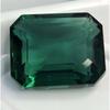 20-23 Ct Natural Green Tourmaline Emerald Cut Beautiful Certified Gemstone