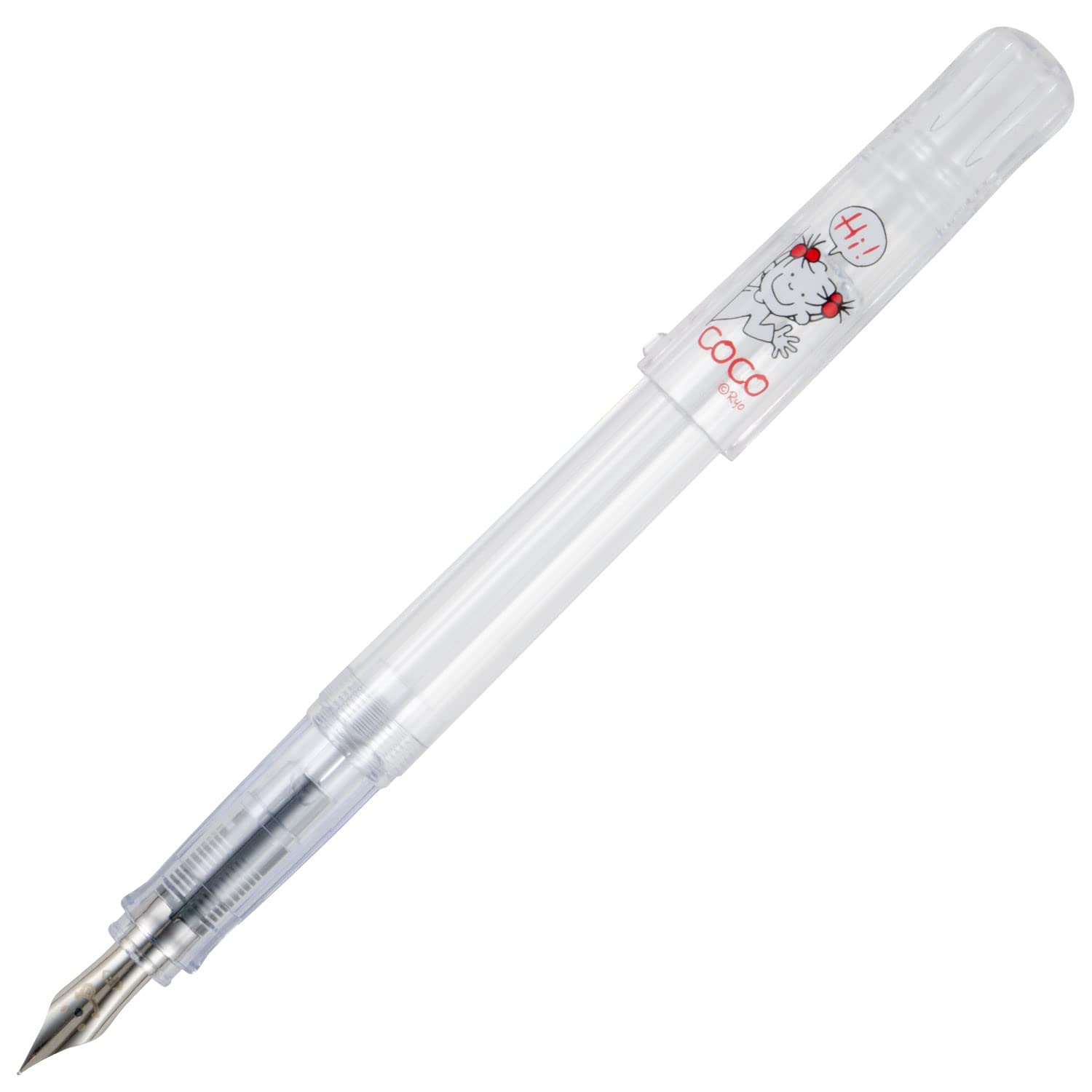 

GreetingLife Kakuno Fountain Pen Clear Coco-chan RYZ-957 чистый