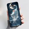 Per Sony Xperia XZ2 Compact H8324 H8314 Custodia Estetica Moda Gatto Carino Cartone Animato Antiurto Nero Silicone Morbido Sottile Cover Posteriore