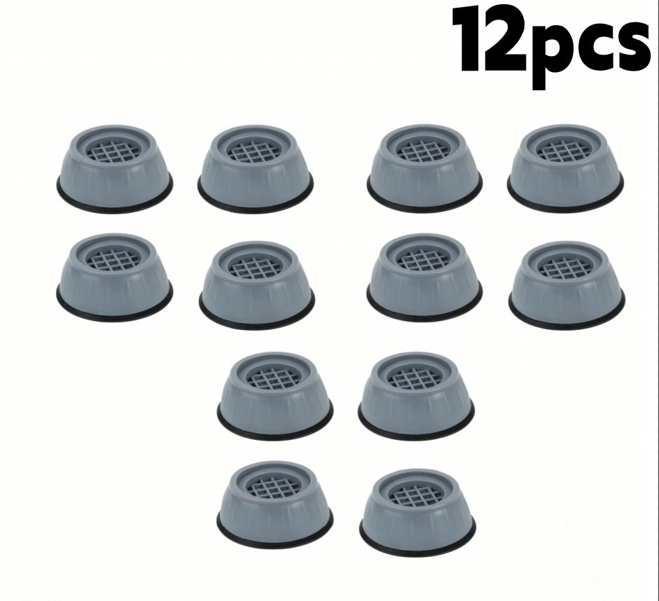 1/4/8/12pcs Silent Anti Vibration Feet Pad Universal Washing Machine Slipstop Skid Raiser Mat Refrigerator Support Dampers Stand