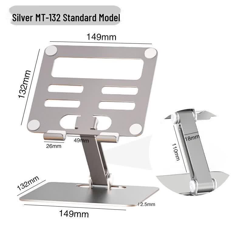OLOEY Multi-Angle Aluminum Laptop, Tablet & Phone Stand