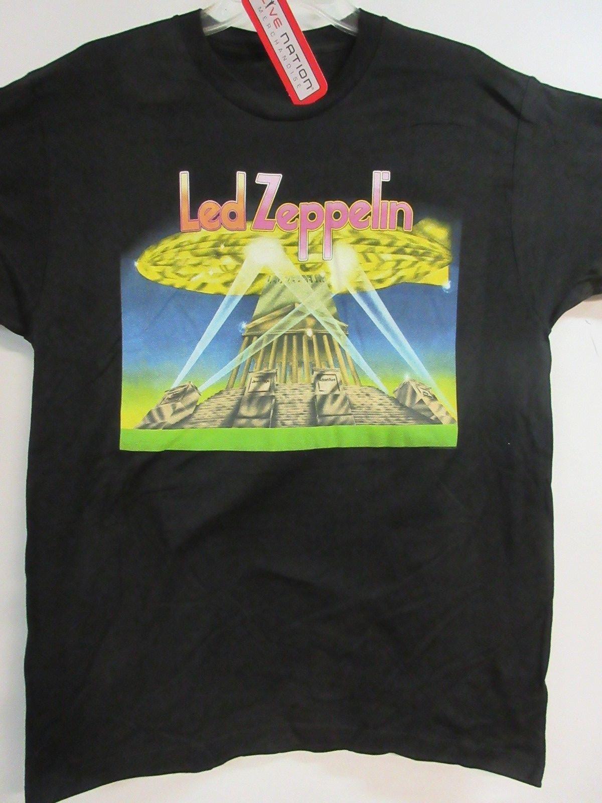 LED ZEPPELIN OFFICIAL MERCH BAND CONCERT MUSIC T- LARGE Unisex T-Shirt L