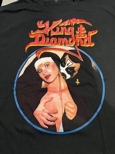 New King Diamond black Cotton Unisex S-5XL Shirt CA28 Unisex T-Shirt Graphic Tee XXXXL