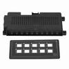 10P Membrane Control Switch Panel Bluetooth APP Control with Backlight Module LED Touch Builtin PPTC for RV Boat
