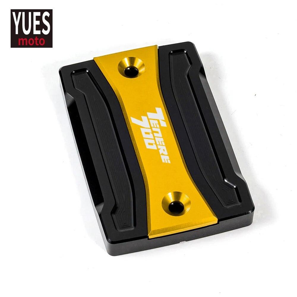 Motorcycle Accessories CNC Rear & Front Brake Fluid Reservoir Cap Cylinder Cove For YAMAHA TENERE 700 - XTZ 700