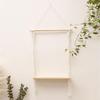 Functional Woven Tapestry Wall Hangings Shelf for Plant Bathroom Bedroom