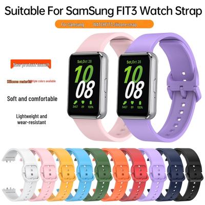 Samsung Galaxy Fit3 Silikon Tokalı Saat Kordonu