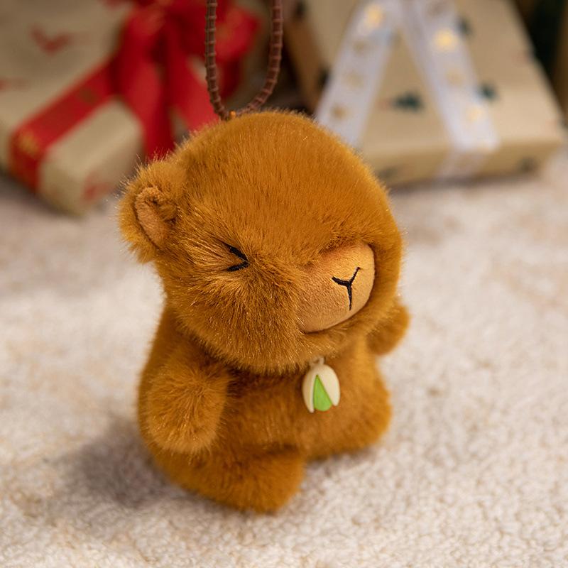 Cute Small Fragrance Pendant Giant Panda Plush Toy Lamb Doll Bag Pendant Zoo Gift Gift