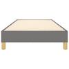 Vidaxl Bed Frame Without Mattress, Dark Gray, 80X200 Cm, Upholstered