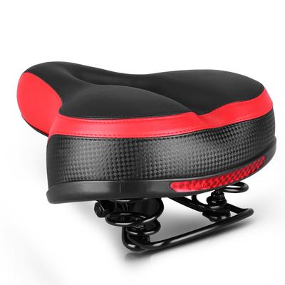 Selle à ressort réfléchissante pour gros fessiers Coussin de VTT Coussin de vélo