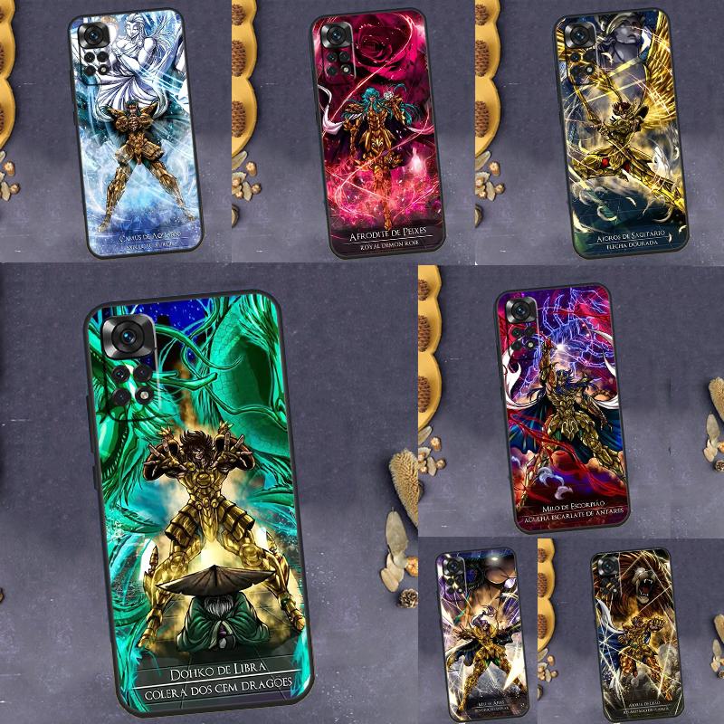 Saint Seiya Aiolos Camus Hülle Für Xiaomi Redmi Note 12 8 9 10 11 Pro Note 12S 11S 10S 9S 9A 9C 9T 10A 10C 12C Cover